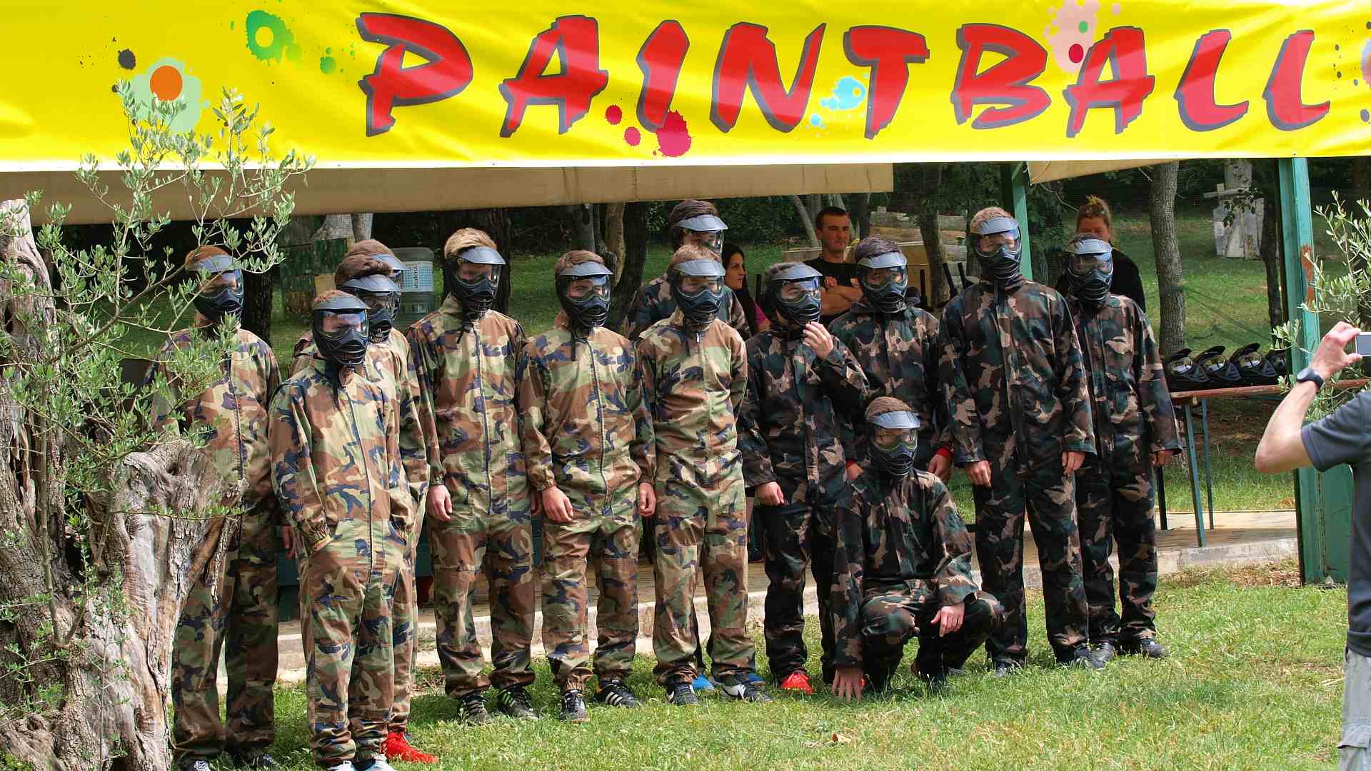 Paintball in Pula Teambuilding Adriadream Fussball